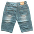 Ripped Denim Shorts