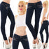 Girl Vivi Skinny Jeans Navy Blue - 81BD