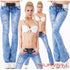 Red Seventy - Light Blue Ripped Bootcut Jeans