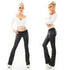 Red Seventy Black Bootcut Denim Pants - W3008