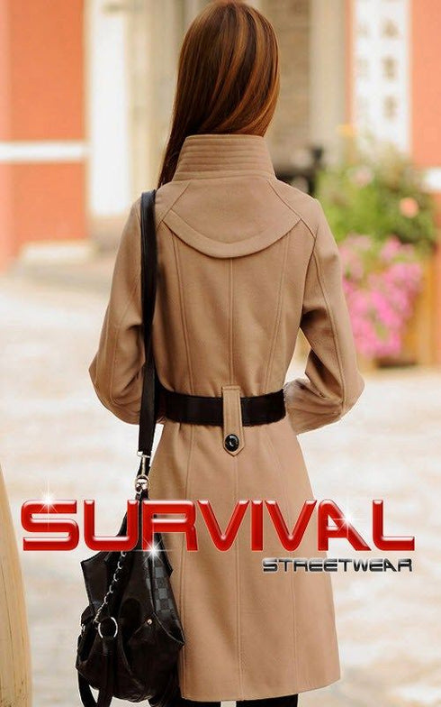 Winter Coat with Belt