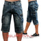 Cargo Denim Blue Walk Shorts