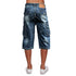Cargo Blue Washed Denim Walk Shorts