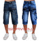 Cargo Blue Washed Denim Walk Shorts