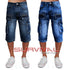 Cargo Blue Washed Denim Walk Shorts