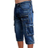 Cargo Blue Washed Denim Walk Shorts
