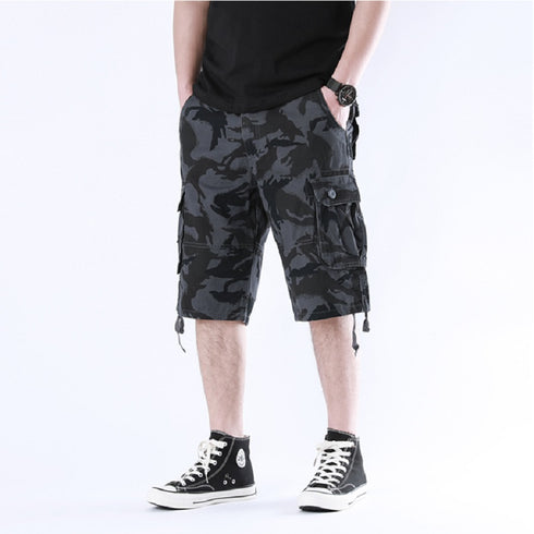 Camo Cargo Shorts
