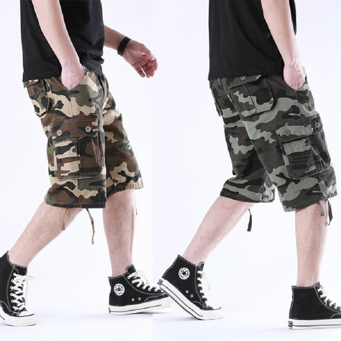 Camo Cargo Shorts