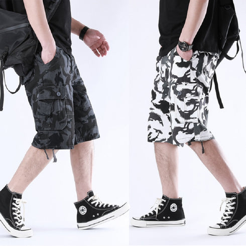 Camo Cargo Shorts