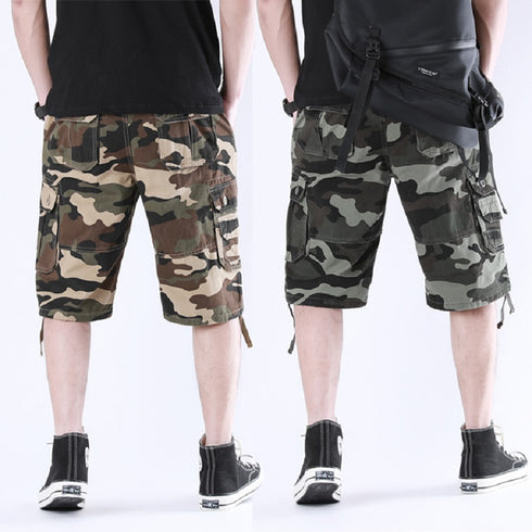 Camo Cargo Shorts