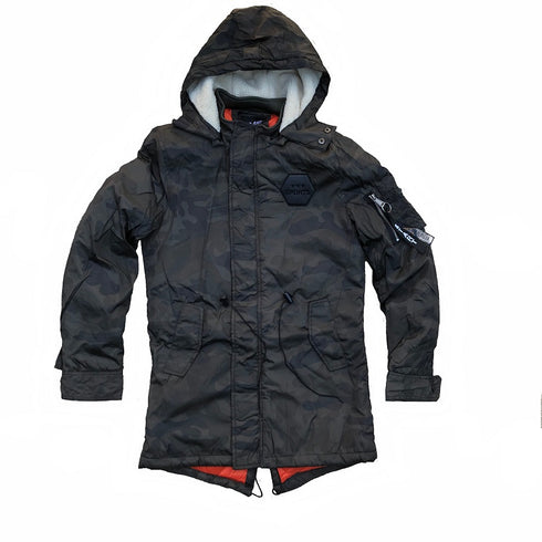 Padded Winter Camouflage Jacket