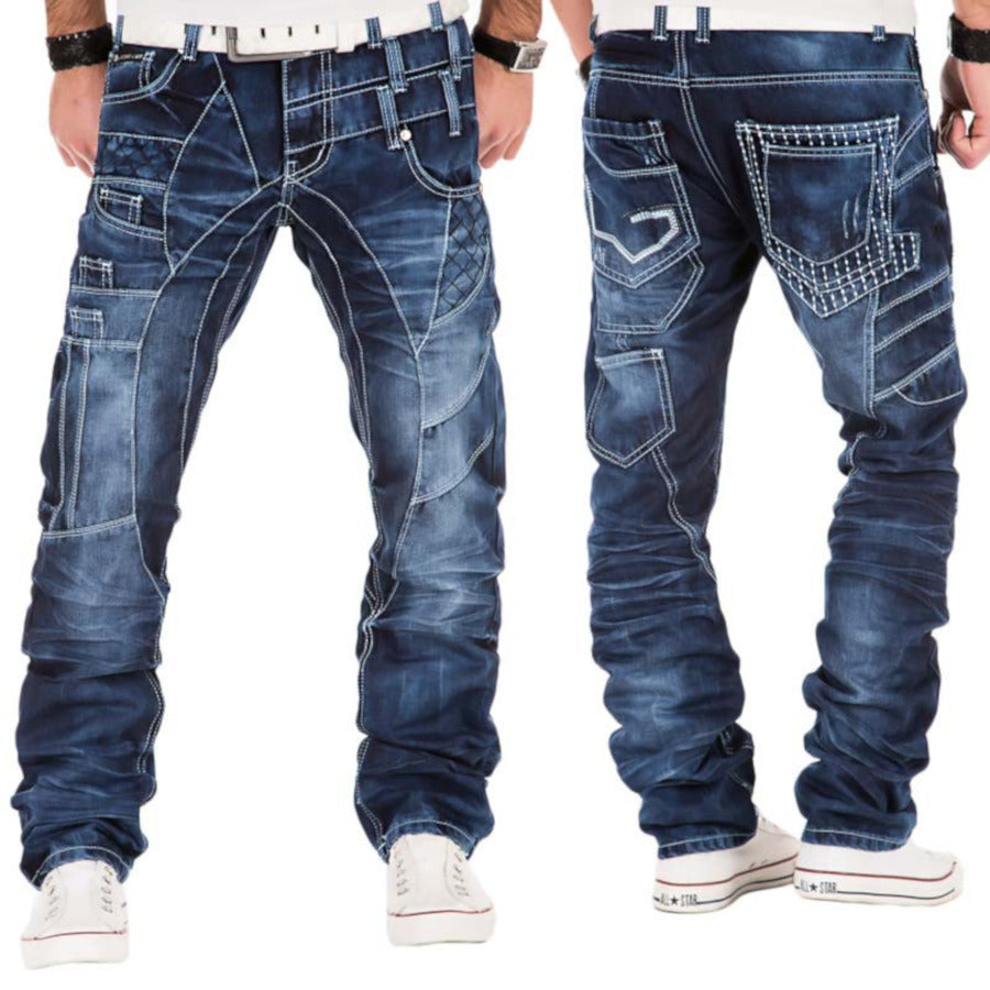 【2/3y】HELLO LUPO Jeans Blue denim $_57.JPG